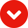 Icon pointing downward.